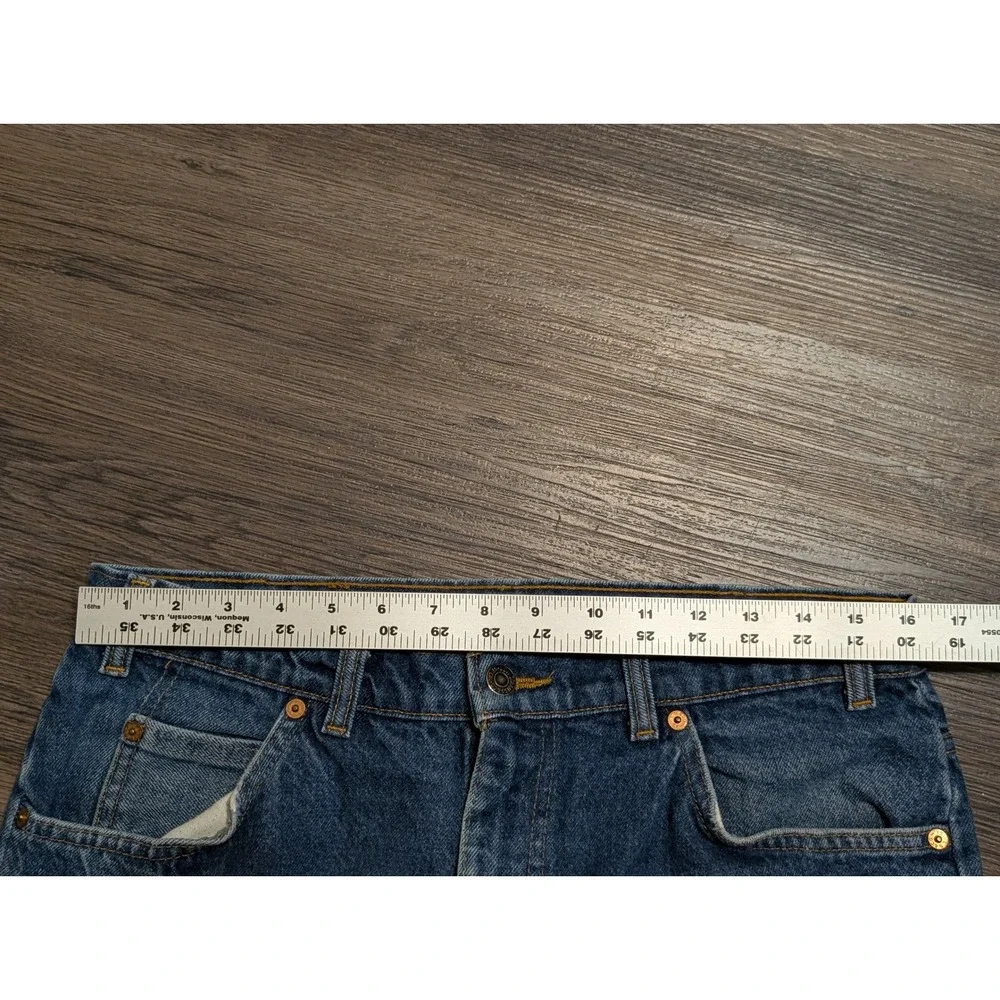 Vintage Levis 619 Orange Tab‎ Jeans Mens 36x34(32)  Straight Leg Made in Canada